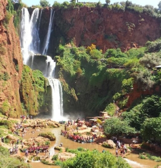 private Day trip from Marrakech to Ouzoud waterfalls,full day excursion to Ouzoud
